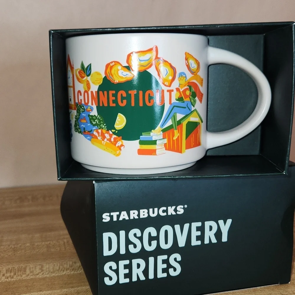 Starbucks Connecticut Discovery Series Mug 14 oz - Picture 1 of 5